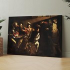 The Calling Of Saint Matthew Carravagio Christian Jesus Canvas Wall Art Print