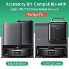Accessory Kit Compatible With Eufy Omni E28   E25 Robot Vacuum  Grey