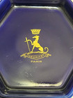 Vintage 5-star Le Meurice Hotel Paris Ashtray  Dish - Cobalt Blue     See Pixs