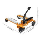 New Hydraulic Wheel Dolly 2204 Lbs Truck Car Wheel Moving Dolly Auto Tire Lift