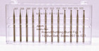Jewelry Round-ball Bur Set  12 Pcs 007 To 023  Fig 1  Quality Burs For Jewelers 