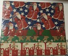 Vintage Gift-wrapping Paper Christmas Nos New Factory Seal  24 Sheet 12 Designs