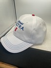 Michelob Ultra - One Size Adjustable Back Strap - White Lightweight Ball Cap