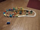 60 Pcs Wooden Train Set For Toddlers Safe Educational Train Track Toys Gifts