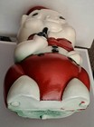 Vintage Starsky And Hutch Smoking Pig Piggy Bank Repainted Never Broken Open 