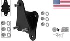 5001 5797 Jeep Wrangler Jk Spare Tire Relocation Bracket Black Powder Coated