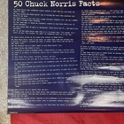 Chuck Norris Facts Wall Poster 22 5  X 34  Rare 2008 Out Of Print