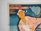 Les Vacances De M Hulot  1953  -  Mr  Hulot s Holiday Poster Jacques Tati Rare