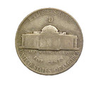 1943-d Jefferson Silver War Nickel - Very Nice Circ Collector Coin -  C7433xcx
