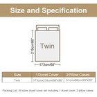 3pcs Rainbow Marble Duvet Cover Set Luxury Pink Bedding Set Forbedroom Twin Size