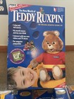 Teddy Ruxpin New World Of Wonder Bear In Box And 12 Sealed Tapes books Rare  Vtg