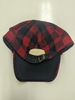 Rare Ralph Lauren Polo Guaranteed Outdoor Plaid Flannel Leather Strapback Hat