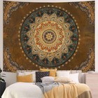 Boho Mandala Tapestry Wall Hanging Hippie Bohemian Floral Medallion Indian Ta   