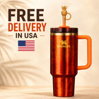 The Stanley 1913 X Karol G 40 Oz Quencher H2 o Flowstate Tumbler