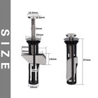 Muu Universal Toilet Seat Bolt 2 9 X 0 7 X 0 68 Inches  Screws-js2 