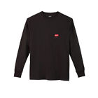 Milwaukee 602 Heavy Duty Pocket Long Sleeve T-shirt -various Sizes And Colors