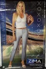 Zima Jill Arrington Nfl Football 2001 Vintage Beer Poster 24    X 15    White Tank