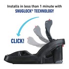 Graco Snugride Snuglock Lx Car Seat Featuring Trueshield Technology - Ion Black