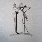 Vintage 90s Nightmare Before Christmas Jack Skellington T-shirt Xl 23x29 Disney