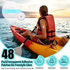 Nuanchu 48 Pcs Waterproof Sensor Covers Compatible 3 54 X Inch  Green 