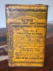 Antique American Ec Smokeless Shotgun Powder Tin Oakland Nj Ammunition Canister