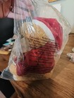 Avon Sammy Santa Teddy Bear W Sack Russ Berrie New In Bag 14  Plush