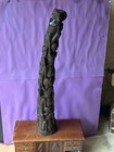 Large 35 5  African Makonde Tree Of Life Family Ujamaa Wood Carving Sculpture