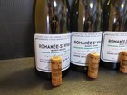 Drc Romanee Conti St Vivant 2010-2019 Glass Bottle Set Of 4  empty  With Cork