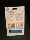 Wilton Script Message Pattern Press New Set Cake Decorating 