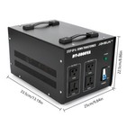 5000w Watt Step Up  Down Voltage Converter Transformer Heavy Duty 110v To 220v