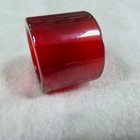 Full Red Corundum Jade Natural Jade Thumb Ring
