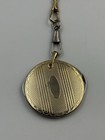 Vintage 1920s Usa Gold-filled Cigar Cutter W  Pocket Watch Fob Chain