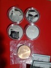 2003 P  900 Silver National Refuge Medal Series Of 4   Eagle Bronze Roosevelt 