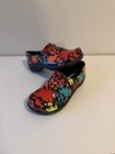 Klogs Naples Multi Colored Nursing Slip On Clog Shoes Womens Size 8 M New