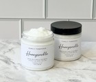 Honeysuckle Shea Butter   Oatmeal Body Cream  Thick Organic Lotion Handmade 4 Oz