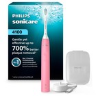 Rechargeable Electric Toothbrush  Sonic Cleaning Technology  Deep Pink Color