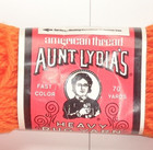 Vtg Aunt Lydia s Heavy Rug Yarn 315 Tangerine     100  Kodel Polyester -2 Skeins