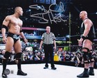 Stone Cold Steve Austin Signed 8x10 Photo Bas Coa Wwe Wrestlemania 19 V The Rock