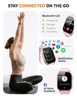 Smart Watch For Men Women Waterproof Fitness Tracker Bluetooth Samsung Iphone Us