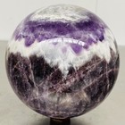 Natural Dream Amethyst Quartz Crystal Sphere Ball Healing 6420g