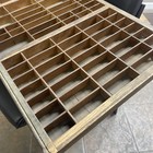 Antique Hamilton Printer s Drawer Letterpress Type Case Shadowbox Free-freight  
