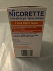 Nicorette Gum Stop Smoking Aid  2mg  160ct  Fruit Chill Sealed Box