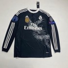 14 15 Real Madrid Third Retro Jersey Ronaldo  7 Long Sleeve Vintage Retro Icon