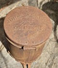 Vtg John Deere Moline Ill Planter Box W Embossed Lid