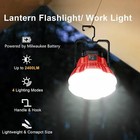 Led Camping Lantern Compatible With Milwaukee 18v Battery 2400lm Led Work Light