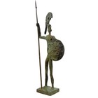 Ancient Greek Bronze Museum Statue Replica Of Achilles King Of The Myrmidon 1143