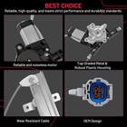 Rear Left Driver Side Power Window Regulator W  Motor For 2004-2015 Nissan Titan