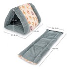 Foldable Guinea Pig Tent Bed   Warm Tunnel For Rabbit Ferret Chinchilla Bunny   