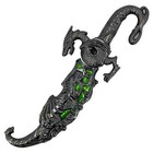 9 25  Inlay Fantasy Dragon Dagger Sheath Blade Knife Collectible Dagger Knife