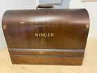 Vintage Singer 1928 Sewing Machine W bentwood Case  Model 99  Ac209520  Works 